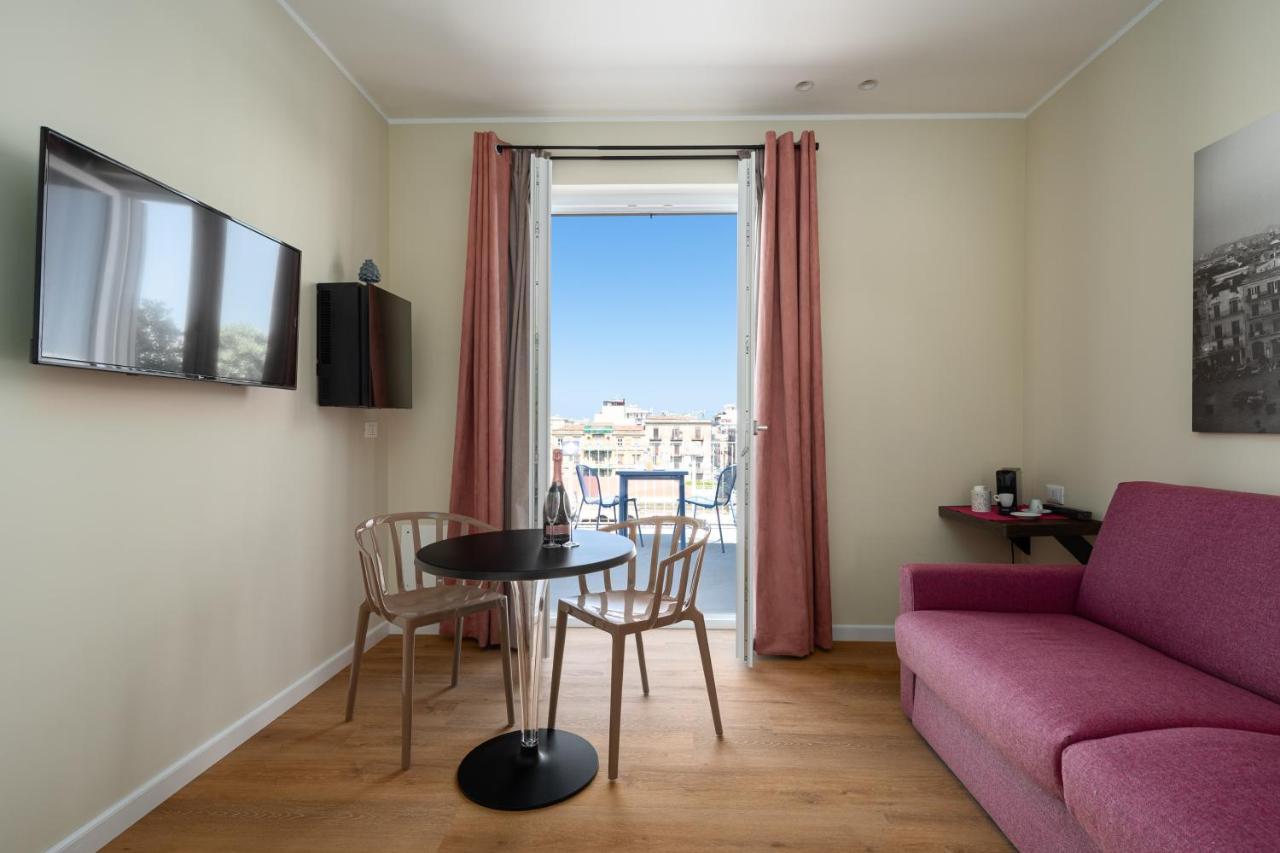 פלרמו Attico 37 - Queen Room Con Terrazza Privata מראה חיצוני תמונה